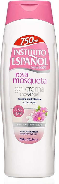 Rosehip Shower Cream-Gel - Instituto Espanol Rosehip Shower Gel Cream — photo N1