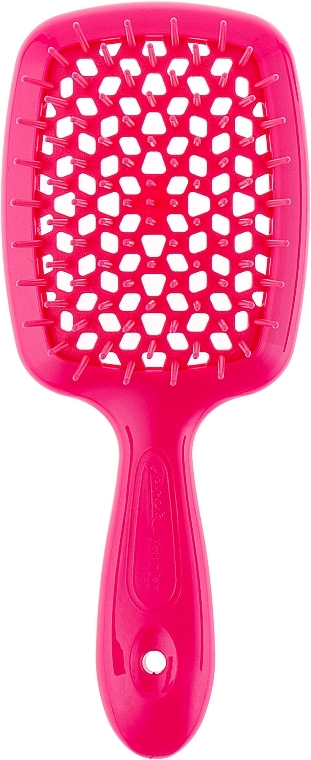 Hair Brush, pink - Janeke Superbrush Small The Original 83SP234 FFL — photo N2