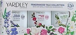 Fragrances, Perfumes, Cosmetics Yardley English Rose Talc Collection - Set (talc/3x50g)