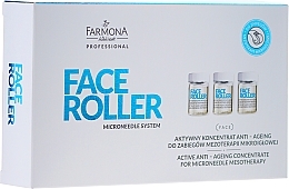 Fragrances, Perfumes, Cosmetics Anti-Aging Concentrate - Farmona Professional Face Roller Active Anti-Ageing Concentrate