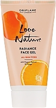 Toning Face Gel "Apricot and Orange" - Oriflame Love Nature Radiance Face Gel — photo N1