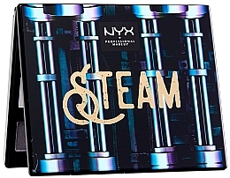 Fragrances, Perfumes, Cosmetics Eyeshadow Palette - NYX Professional Makeup Machinist Shadow Palette Steam