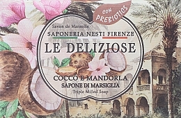 Coconut & Almond Soap - Nesti Dante Le Deliziose — photo N1