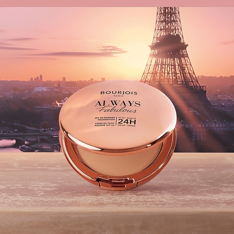 Powder Foundation - Bourjois Paris Always Fabulous SPF 20 Powder Foundation — photo N8