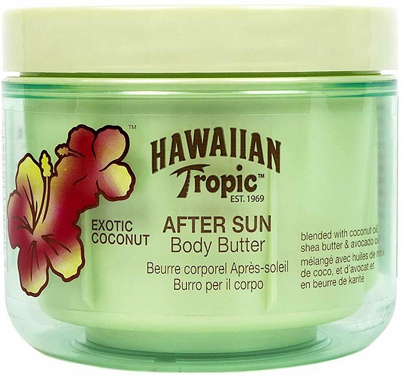 After Sun Oil - Hawaiian Tropic Luxury Coconut Body Butter After Sun — photo N2