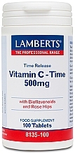 Fragrances, Perfumes, Cosmetics Vitamin C Dietary Supplement, 500mg - Lamberts Vitamin C Time 500mg