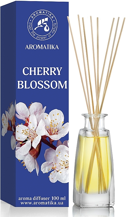 Cherry Blossom Reed Diffuser - Aromatika — photo N1