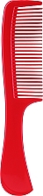 Hair Comb, 1529, red - Top Choice — photo N1