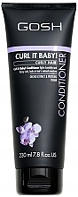 Conditioner for Curly Hair with Orchid Extract & Proteins - Gosh Copenhagen Curl It Baby Curly Hair Conditioner — photo N7