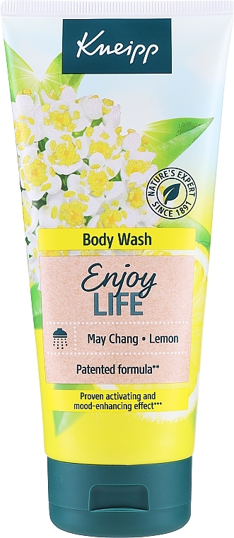 Lemon Shower Gel "Sensual Delight" - Kneipp Body Wash Enjoy Life Lemon — photo N1