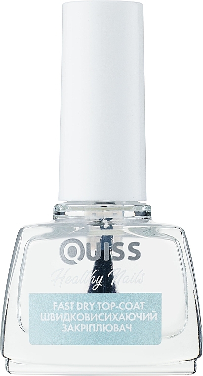 Fast Dry Top Coat - Quiss Healthy Nails №7 Fast Dry Top Coat — photo N1