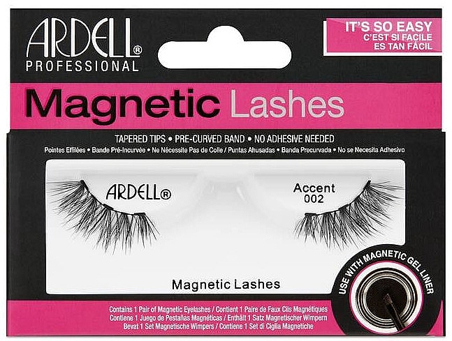 False Lashes - Ardell Magnetic Lashes Accent 002 — photo N1