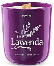 Lavender Scented Candle - Ravina Aroma Candle — photo N1