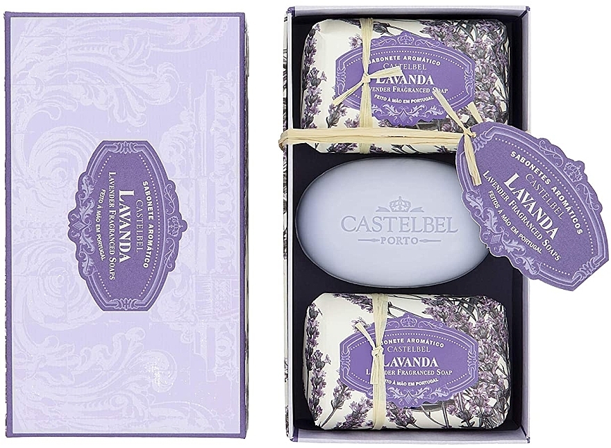 Castelbel Lavender - Set (soap/3x150g)  — photo N2