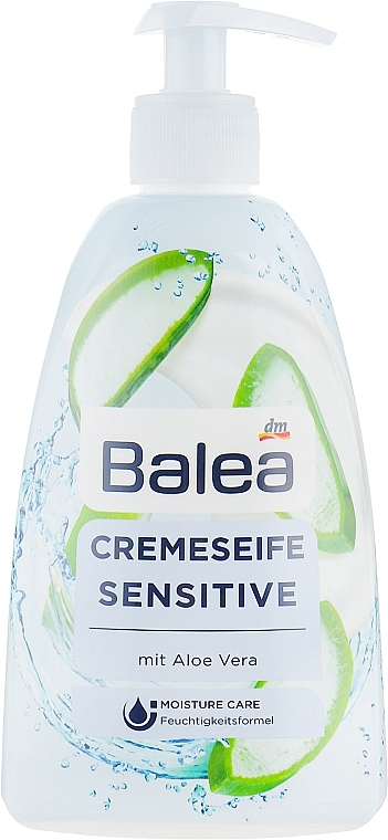 Aloe Vera Liquid Cream Soap - Balea Sensitive — photo N1