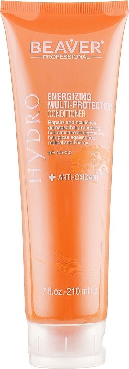 Nourishing Multiprotective Conditioner with UV Filter - Beaver Professional Hydro Conditioner — photo N4