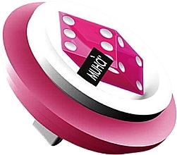 Fragrances, Perfumes, Cosmetics Car Air Freshener - Muha Car Symbol Dadi Fucsia Uva & Fragola