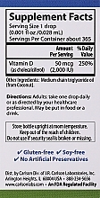 Liquid Vitamin D3, 2000 mg - Carlson Labs Super Daily D3 — photo N3