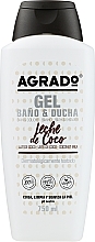 Fragrances, Perfumes, Cosmetics Bath & Shower Gel "Coconut Milk" - Agrado Sower Gel