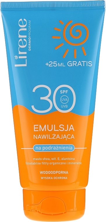 Sun Care Emulsion - Lirene Sun Care Moisturizing Emulsion SPF30 — photo N3