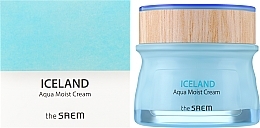 Moisturizing Face Cream - The Saem Iceland Aqua Moist Cream — photo N2