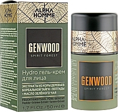 Fragrances, Perfumes, Cosmetics Facial Gel Cream - Estel Professional Alpha Homme Genwood Hydro Face Gel-Cream