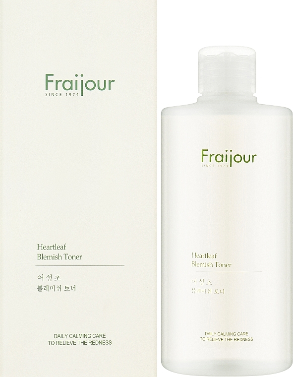 敏感で問題のある顔の肌のための鎮静トナー - Fraijour Heartleaf Blemish Toner — photo N2