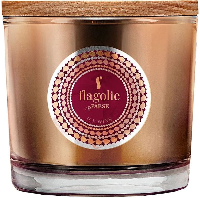 Scented Candle in Glass "Ice Wine" - Flagolie Fragranced Candle Ice Wine — photo N1