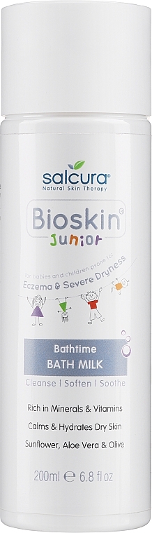 Baby Bathing Milk - Salcura Bioskin Junior Bath Milk  — photo N1