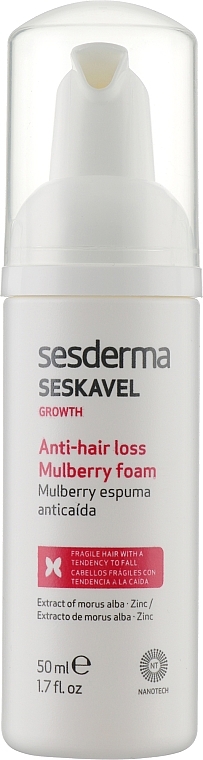 Anti Hair Loss Foam - Sesderma Seskavel Growth Anri-hair Loss Mulberry Foam — photo N1