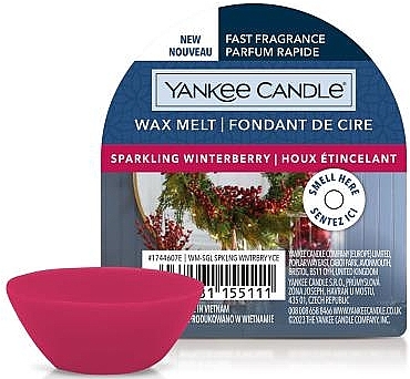 Scented Wax - Yankee Candle Sparkling Winterberry Wax Melts — photo N1