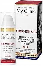 Fragrances, Perfumes, Cosmetics Hyaluronic Booster Serum for Face, Neck & Décolleté - Janda My Clinic Dermo-Infusion Hyaluronic Serum