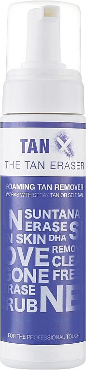 Self-Tanning Foam - Suntana Tan X Remover — photo N1