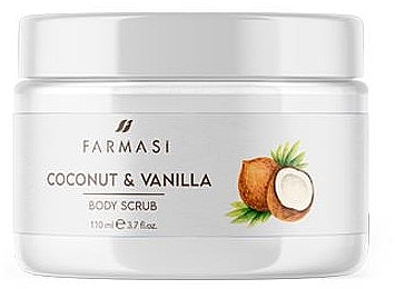 Coconut & Vanilla Body Scrub - Farmasi Coconut & Vanilla Body Scrub — photo N1