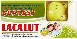 Fragrances, Perfumes, Cosmetics Set - Lacalut "Kids 4-8 years" (t/paste/50ml + case/frog)