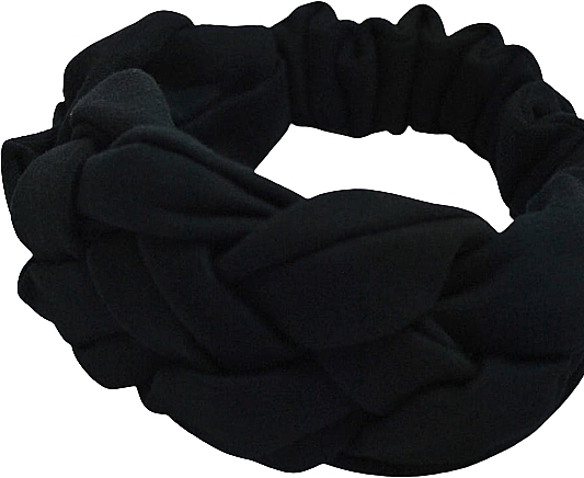 Organic Cotton Headband, black - Ovium — photo N1