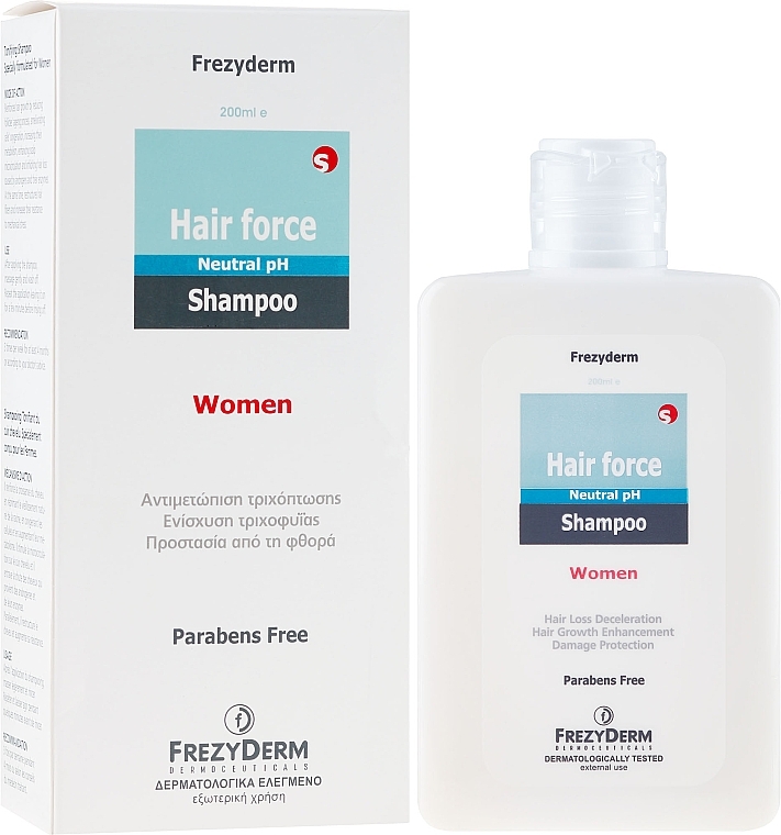 Hair Shampoo - Frezyderm Hair Force Shampoo Women  — photo N1