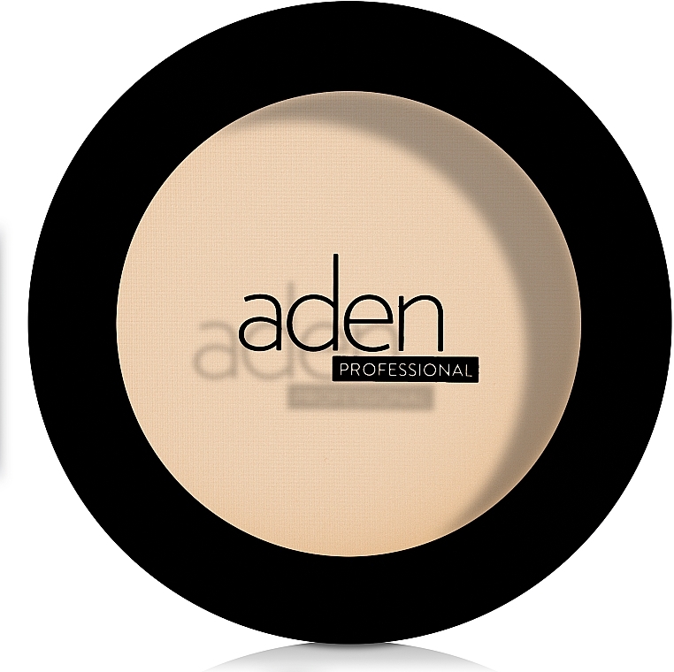 Compact Matte Powder - Aden Cosmetics Silky Matt Compact Powder — photo N2