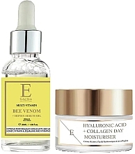 Fragrances, Perfumes, Cosmetics キット - ErthSkin London Hyaluronic acid & Collagen Day Cream + Bee Venom + Manuka Honey Serum Oil (d/cr/50ml + ser/30ml)