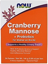 Dietary Supplement "Cranberry" - Now Foods Cranberry Mannose + Probiotics — photo N2