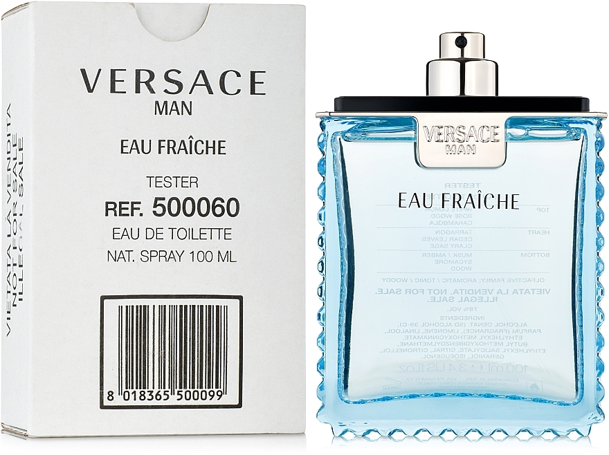 Versace Man Eau Fraiche - Eau de Toilette (tester without cap) — photo N2