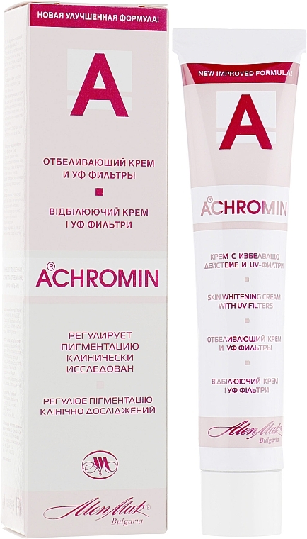 Whitening Anti-Pigmentation Cream - Alen Mak Achromin — photo N1