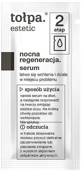 4-Step Face Repairing Treatment, night - Tołpa Estetic 4 Step Intensive Treatment Care — photo N4