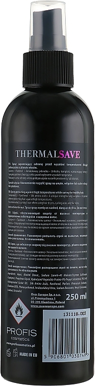 Thermoprotective Spray - Profis Galaktic Thermal Save — photo N8