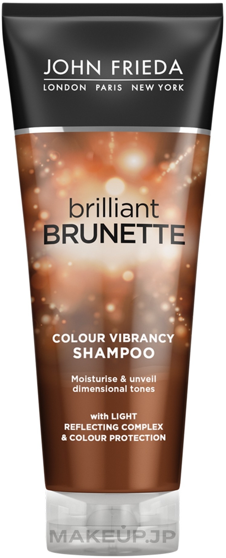 Moisturizing & Color Protection Shampoo for Dark Hair - John Frieda Brilliant Brunette Colour Protecting — photo 250 ml