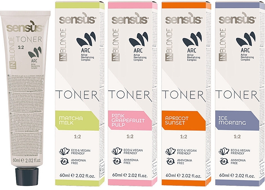 Toning Hair Color - Sensus Inblonde Toner — photo N2