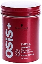 Fragrances, Perfumes, Cosmetics Hair Styling Fiber Wax - Schwarzkopf Professional Osis + Thrill Texture Fibre Gum