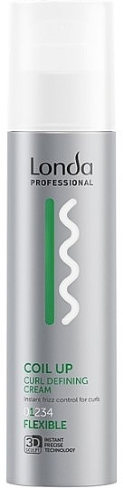 Normal Hold Curl Defining Cream - Londa Professional Coil Up Curl Defining Cream — photo N8