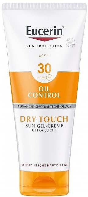 Ultra Light Sun Gel-Cream with Mattifying Effect - Eucerin Oil Control Dry Touch Sun Gel-Cream SPF30 — photo N1