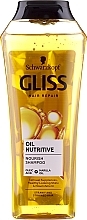 Split Hair Shampoo - Gliss Kur Oil Nutritive Shampoo — photo N2